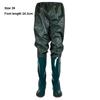 Plastic PVC Transplant Pants Wading Pants Shoes 10 Sizes Fishing Pants Integrated Fishing Pants