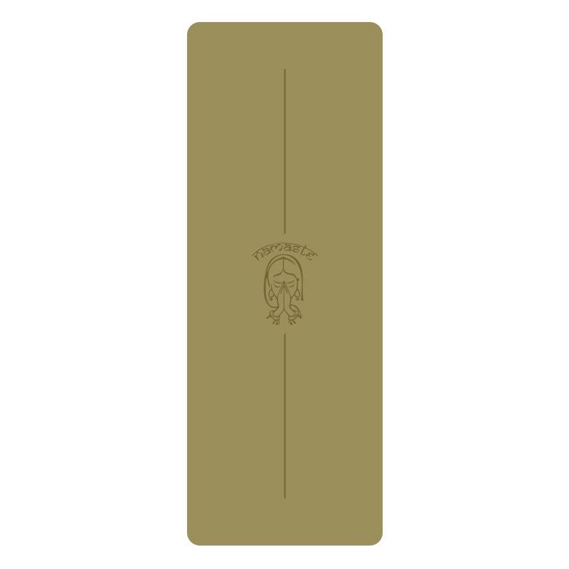 

Резиновый коврик для йоги из полиуретана с гравировкой торговой марки, персонализированный коврик для фитнеса, расширенный и утолщенный, противоскользящий, амортизирующий, поглощающий пот, магазин