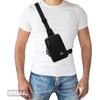 Peicees Mini Sling Bag for Men Small Crossbody Shoulder Bag, Mini Black