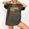 Camiseta Gráfica de Algodão Wuthering Heights Unissex Verão Romance de Emily Bronte Gola O Moda Manga Curta