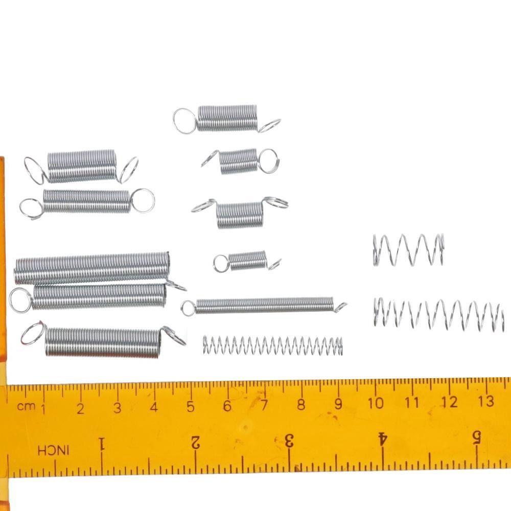 200PCS Mixed Size Compression Spring Kit Stainless Steel Boxed Assortment Spring Set DIY Accessories Repair Tool