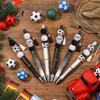 Creative Pen Making Crafts Beaded Ballpoint Kit, with Sports Beads DIY Craft Theme Pens Writing Stationery, for Football Fans Kids And Students School