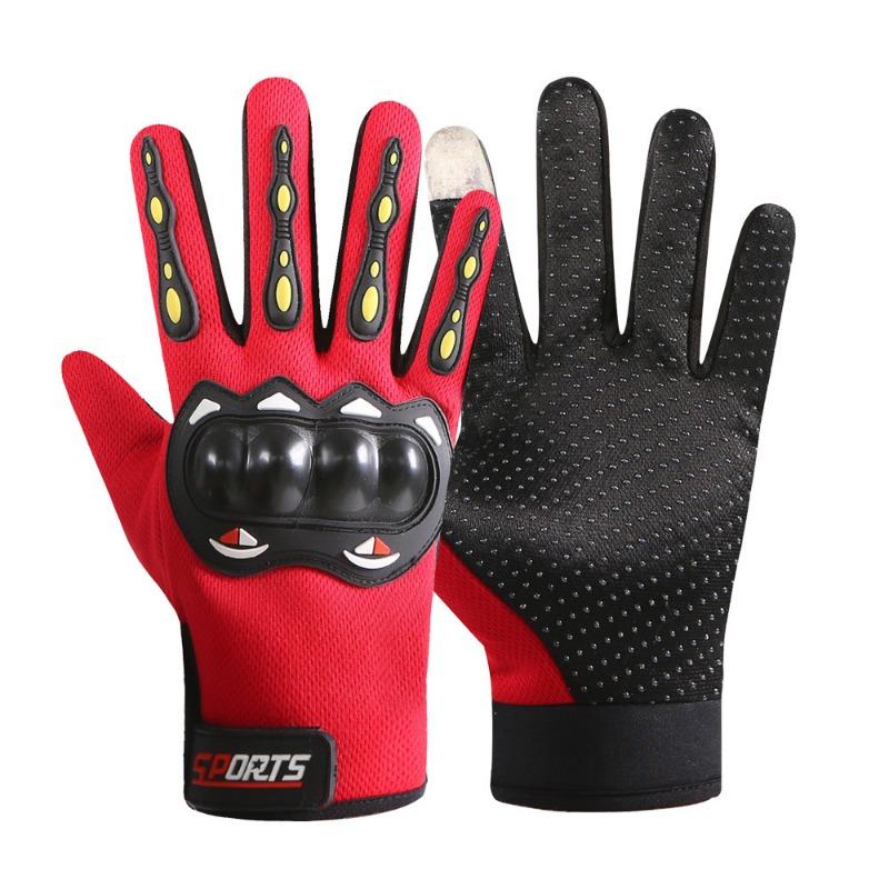 Children's Thermal Gloves Boys and Girls Autumn Winter Protective Cycling Sports Windproof Cold Cycling Gloves Velvet
