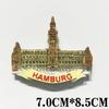 Germany Fridge Magnets Berlin Munich Frankfurt Hamburg Travel Souvenir Europe Landmark Refrigerator Sticker Home Decor Gifts