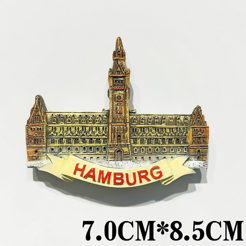 Germany Fridge Magnets Berlin Munich Frankfurt Hamburg Travel Souvenir Europe Landmark Refrigerator Sticker Home Decor Gifts