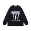 ERD Sad Rich Kid Lip Print Letter Oversized Hoodie Men Women
