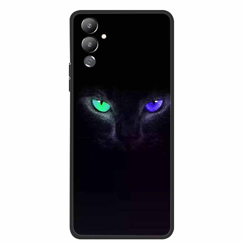 For Tecno Pova Neo 2 Cases Cat Lovely Soft TPU Silicone Phone Cases For Tecno Pova Neo2 LG6n Covers 2022 Black Edge Para Fundas