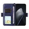 For Xiaomi 15T Leather Case Magnetic Closure Wallet Stand Phone Cover with Crossbody Strap