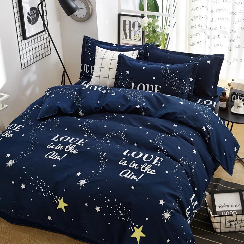 Comforter Girls Pink Flowers Colorful Spring Floral Bedding Set Reversible Print Polyester Comforter Girly