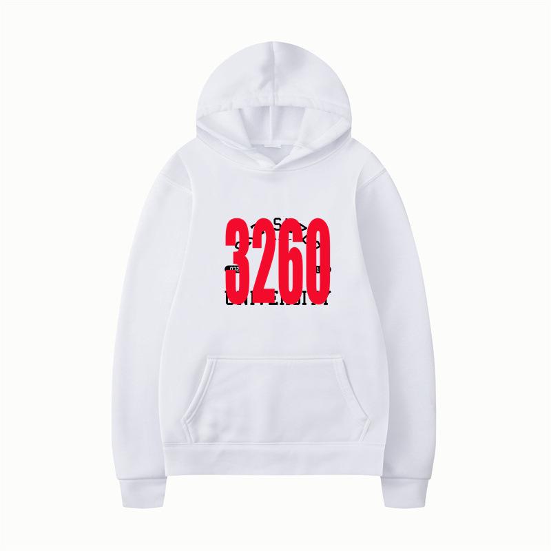 Autumn And Winter Men'S Hooded Sweater Fleece Casual Creativity 3260