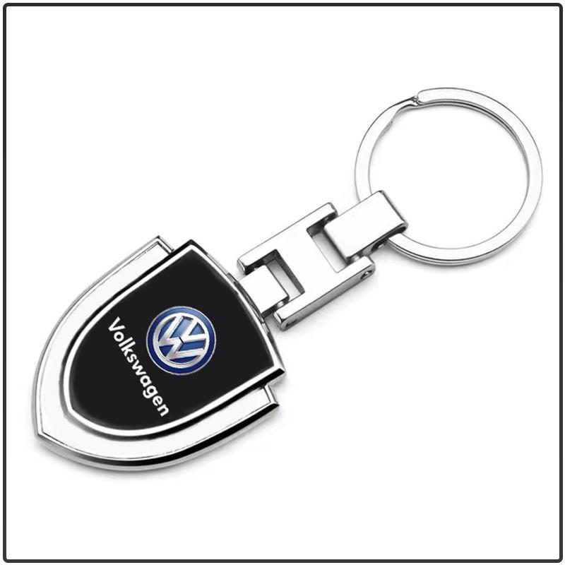 3D Metall Auto Styling Schlüsselanhänger Schlüsselring Schlüsselhalter Für Volkswagen Golf-6 7 4 5 POLO Passat B5 B6 B7 T4 T5 Tiguan Jetta Gol