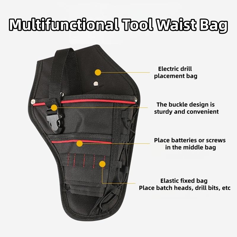 Multifunktionale Elektriker Werkzeug Hüfttasche Tragbare Langlebige Werkzeugtasche