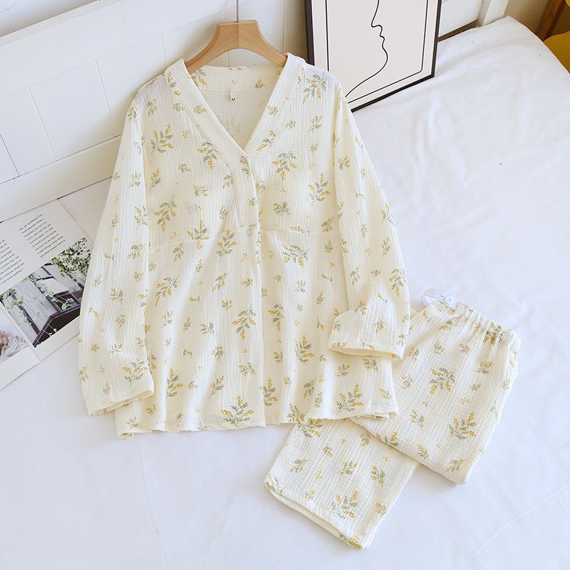 

Хлопковый пуловер для беременных и набор вкладышей для груди для весны/осени L for 120-135 lbs