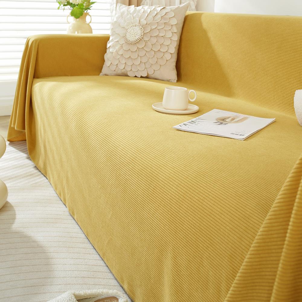 

Чехол-полотенце для дивана Универсальный для четырех сезонов Нескользящий Чехол для дивана Защита от царапин Пыленепроницаемый 180*130CM