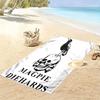 Magpies Spirit Print Beach Towel, Large Soft Quick Dry Towel for Beach Camping Swimming