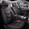 Universelle Vollleder-Autositzkissenabdeckung für alle Jahreszeiten - Geeignet für SUV, Limousine, Pickup