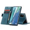 CASEME Case for Samsung Galaxy Note 20 Ultra, Leather Wallet Case, Green