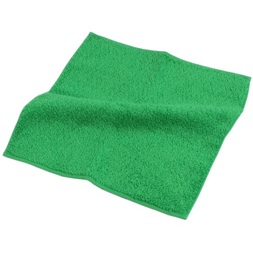 Honda Towel Imabari Towel Mini Handkerchief, 6x Absorbent, Soft and Gentle On the Skin, 25x25cm, Green, Supporting Merchandise, Colorful Organic