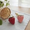DIY Fruit Bag Charm Elegant Bag Pendant Bag Accessories Strawberry Keychain  Key Ring
