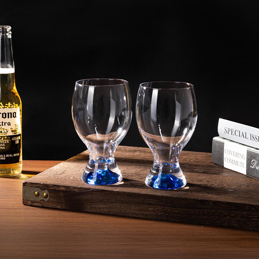 Creative Luxury Lead-Free Crystal Beer Mug Set - High-End Craft Glasses for Home and Entertaining