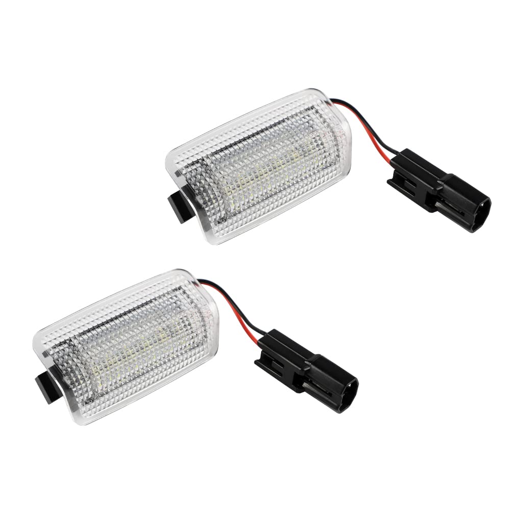 Catland Toyota courtesy lamp LED white red door light warning белый