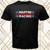 Martini Racing Słynny Zespół Wyścigowy Męski Czarny Rozmiar S 5XL
