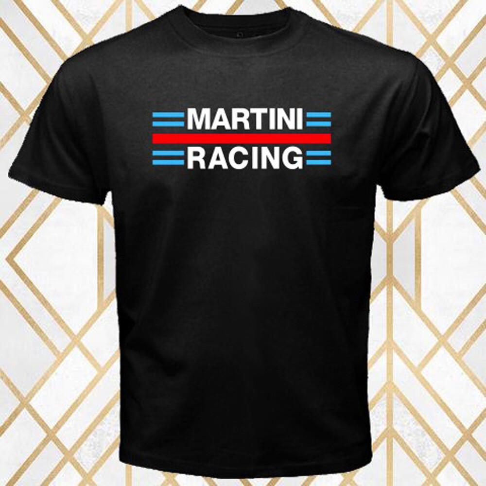 Martini Racing Famous Racing Team Men s Black Size S 5XL XL