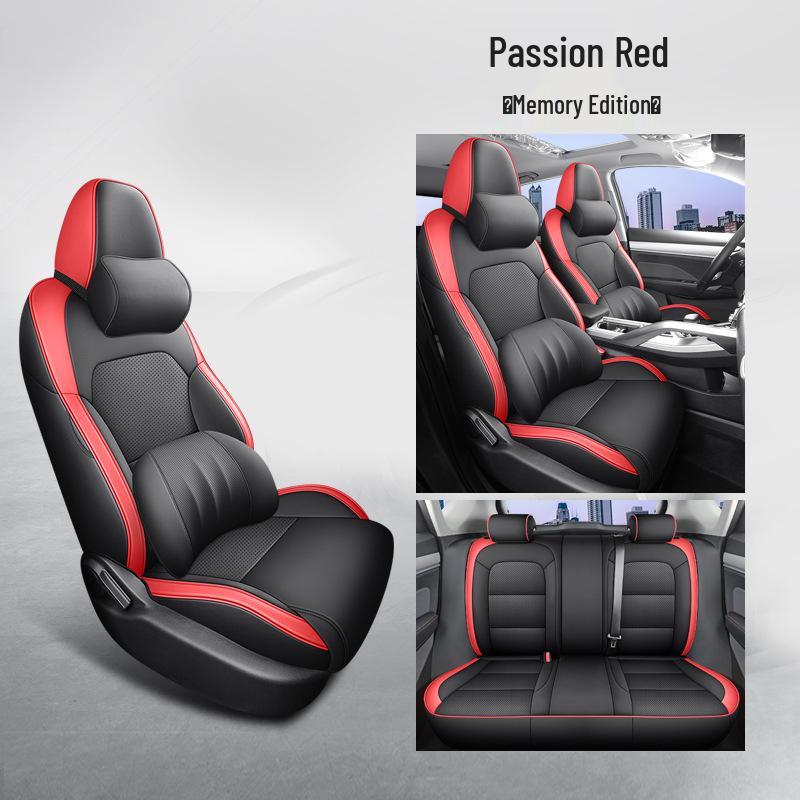 Universal Full Leather Car Seat Cushion for Bin Yue - Four Seasons, Five-Seater