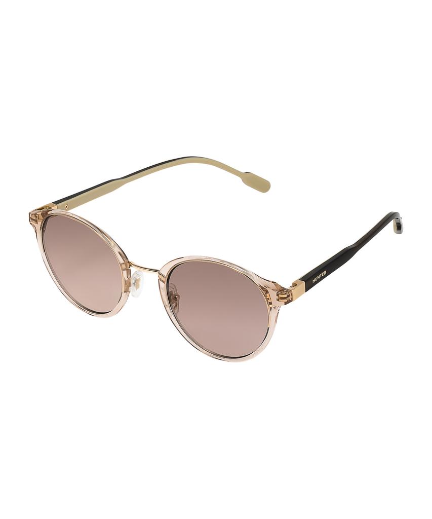 Heonteoaiweeo [Unisex] Round Active Sunglasses - Beige Htc31