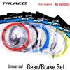 Mountain & Road Bike Brake and Shifter Cable Set with Housing and V-Brake Accessories