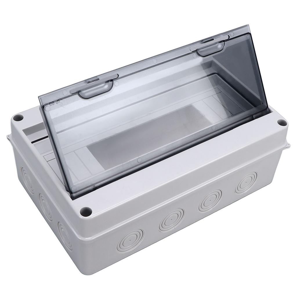 Cutie de distribuție cu 15 căi, carcasă de joncțiune din plastic impermeabilă, capac transparent pentru MCB