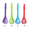 Egg Whisk 2-in-1 Egg Beater Plastic Small Balloon Blender for Blending Stirring Beating