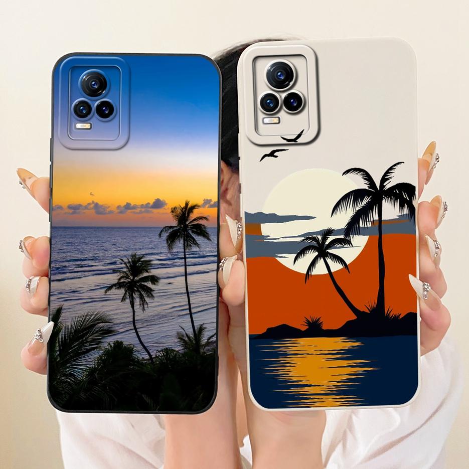 For Vivo V21 Case V2066 V2108 Cute Cat Panda Cartoon Cover Soft Silicone Case For Vivo V21e V2061 V 21 e VivoV21 VivoV21e Fundas