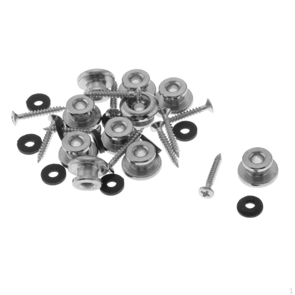 10 Durable Guitar Locking Mushroom Shape