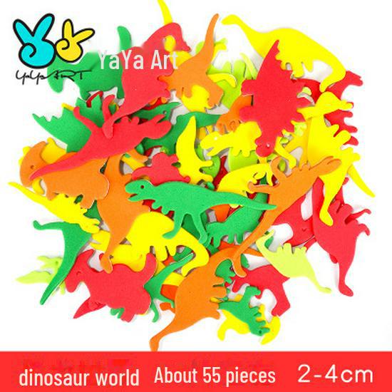 EVA Geometric Pattern DIY Foam Stickers for Kids