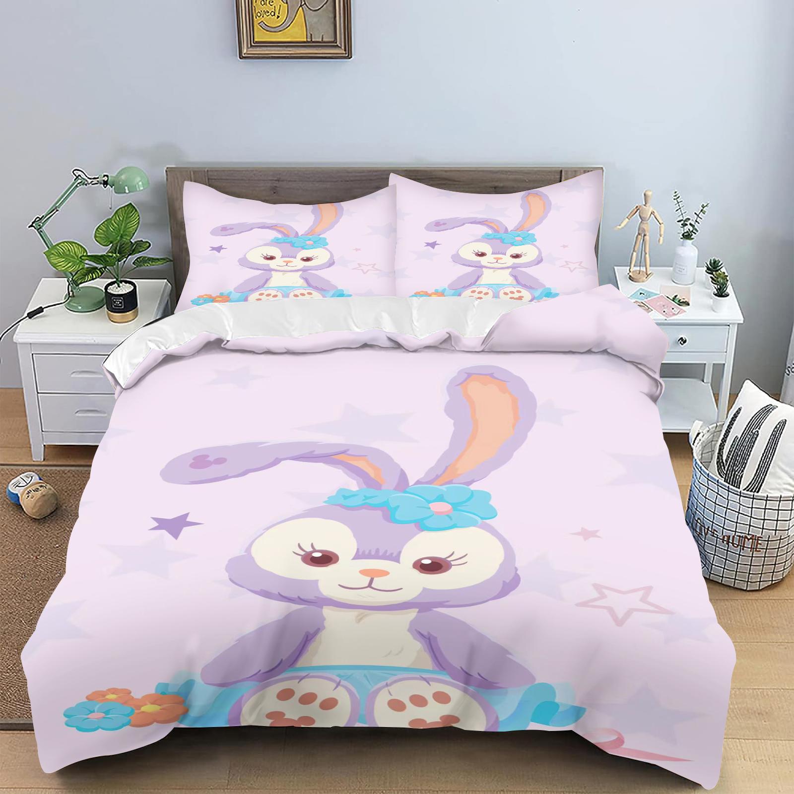 

StellaLou Duvet Cover Set Comforter Bedding 3d Children S Bedding Set 3-Piece 1 Quilt Cover King Size 90X200CM
