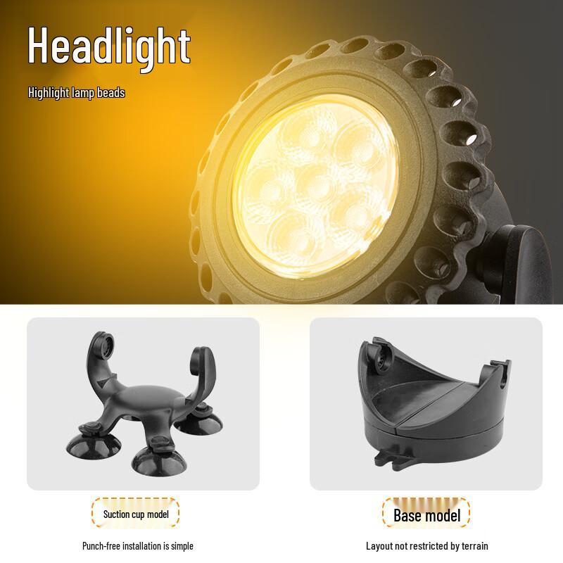 Solar Submersible RGB Pond Lights