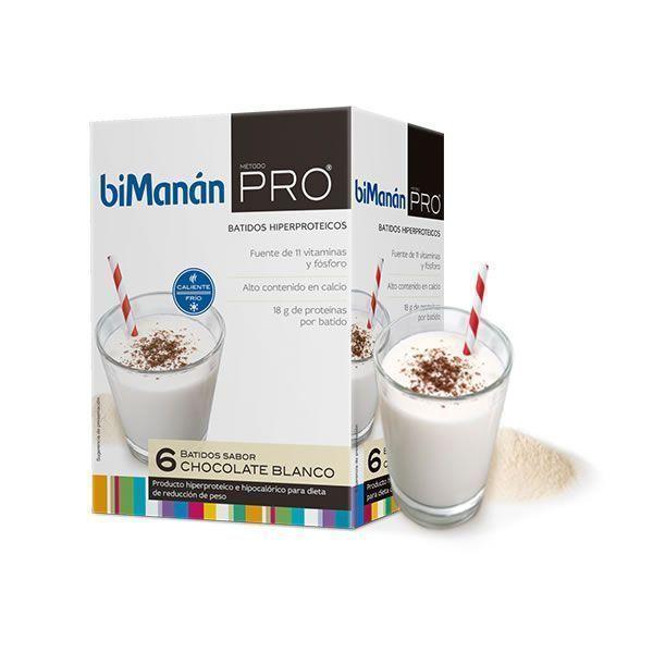 Bimanan Pro 6 White Chocolate-Flavoured Milkshakes 150g