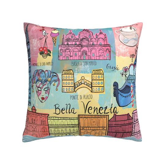 Pillowcase Bedroom Cushion Cover Decoration Home Decor Living Room Sofa Graffiti