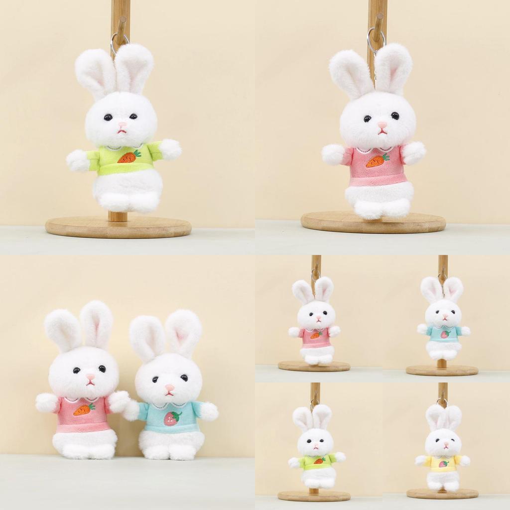 Plush Bunny Keychain With Carrot Design For Kids And Teen Gifts