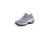 Women's Plus Size Canvas Slip-On Sneakers - Air Cushion, Low-Top Mountaineering Shoes for Outdoor Travel