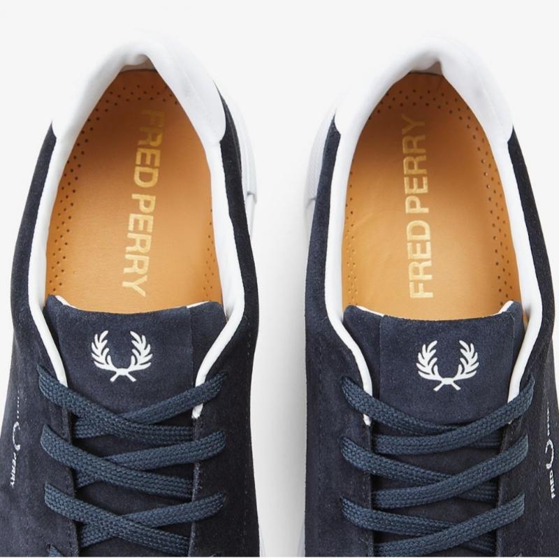 Fred Perry Men S Black Suede SneakerS B71 Sfpm2438319 238