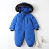 Snowsuit pro děti Batole Jednodílné Snowsuit Lyžařské kombinézy Dívčí a chlapci Vodotěsné kombinézy s kapucí Overaly Zimní Teplý Snowboard Kabát Venkovní bundy