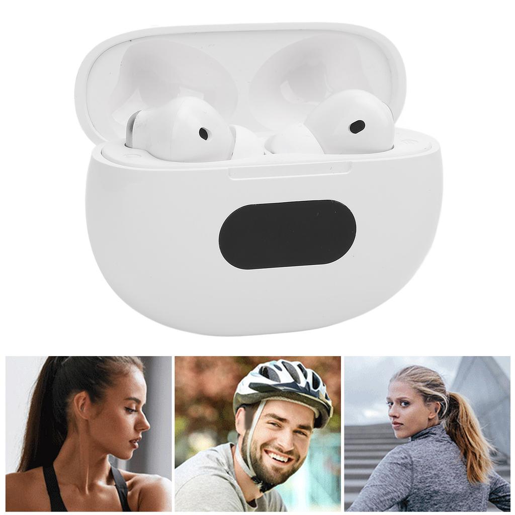 Wireless Bluetooth Earbuds Noise Cancelling 8 To 9H Working Time Fast Charging LED Battery Display W