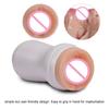 Men's Strong Suction Masturbator Cup with Textured Canal & Full Particle Simulation Channel for Enhanced Pleasure Experience