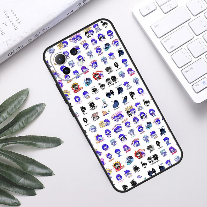 Omori Case For POCO F5 X3 X5 Pro F3 F4 GT M5s C40 Back Cover For Xiaomi 13 12 Lite 11T 12T Pro 12X