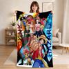 One PieceSoft Throw Blanket Flannel Blanket Warm Sofa Bed Camping Home Decor Unique Christmas Gift C396