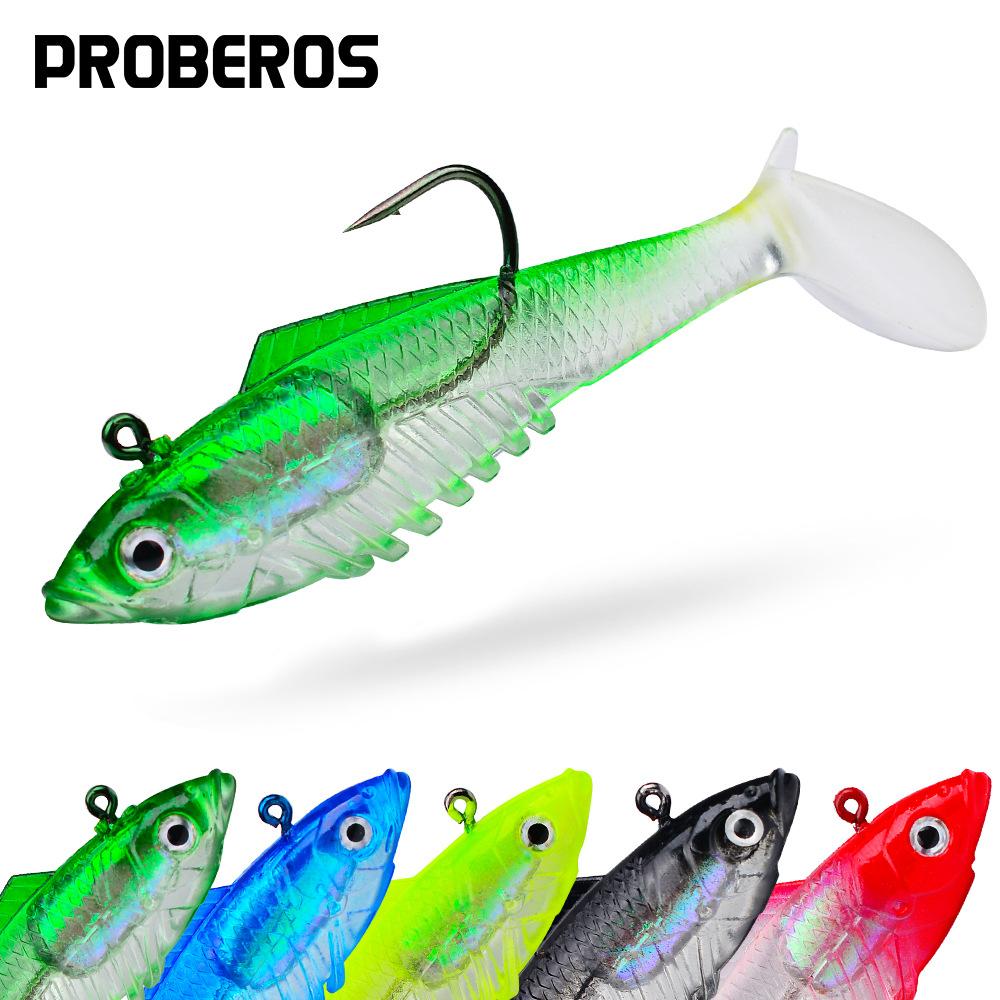 

Приманка для рыбы со свинцовым покрытием, 11 г 19 г, мягкая приманка с хвостом, маршрутная вспомогательная приманка, морская рыболовная лодка, биомиметическая искусственная приманка, мягкая приманка для морского окуня