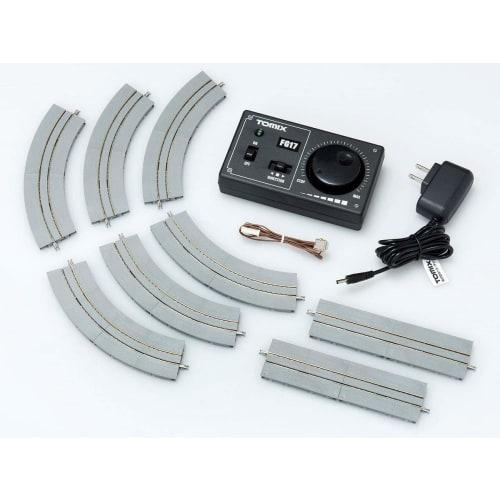 TOMIX N Gauge Wide Tram Model Train Operation Set 90099, Gray