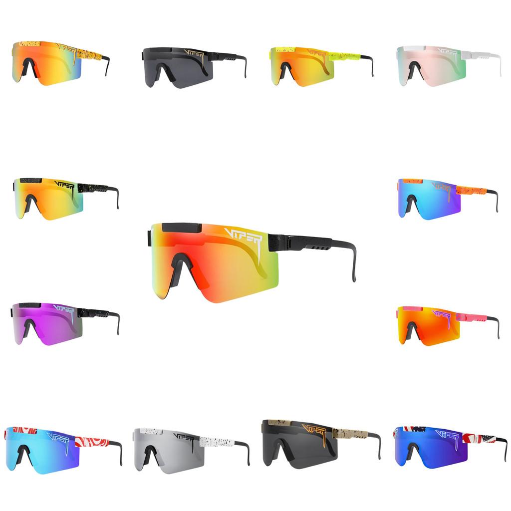 Fashionable Pit Viper Outdoor Sunglasses With Polarized Lenses And Windproof Design For Enthusiasts